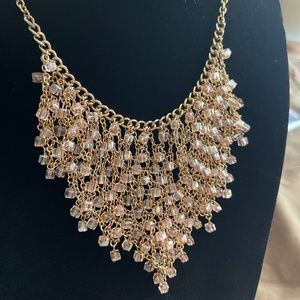 Pink Bohemian Style Necklace